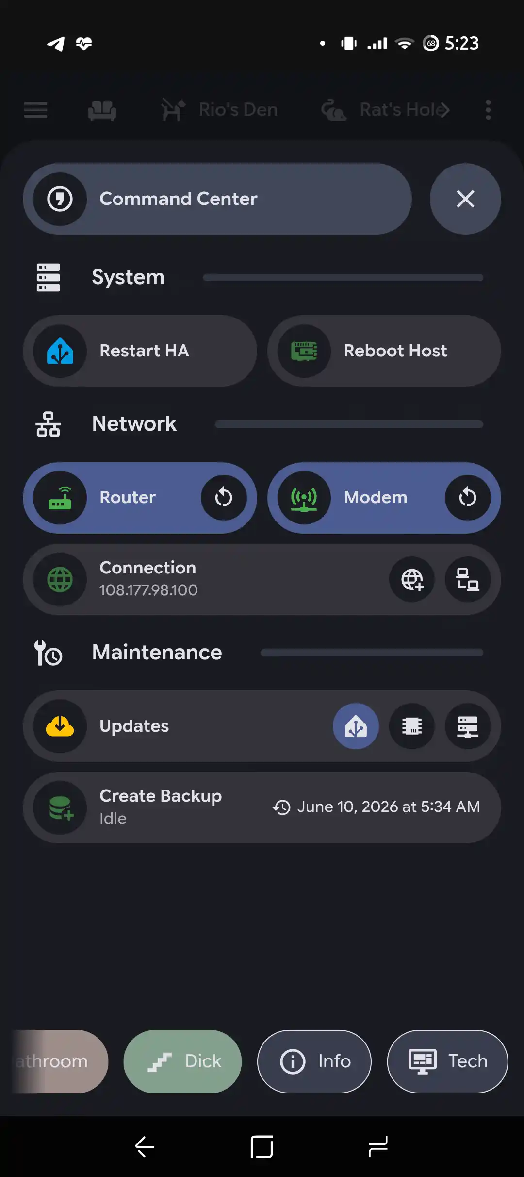 CVApp panel