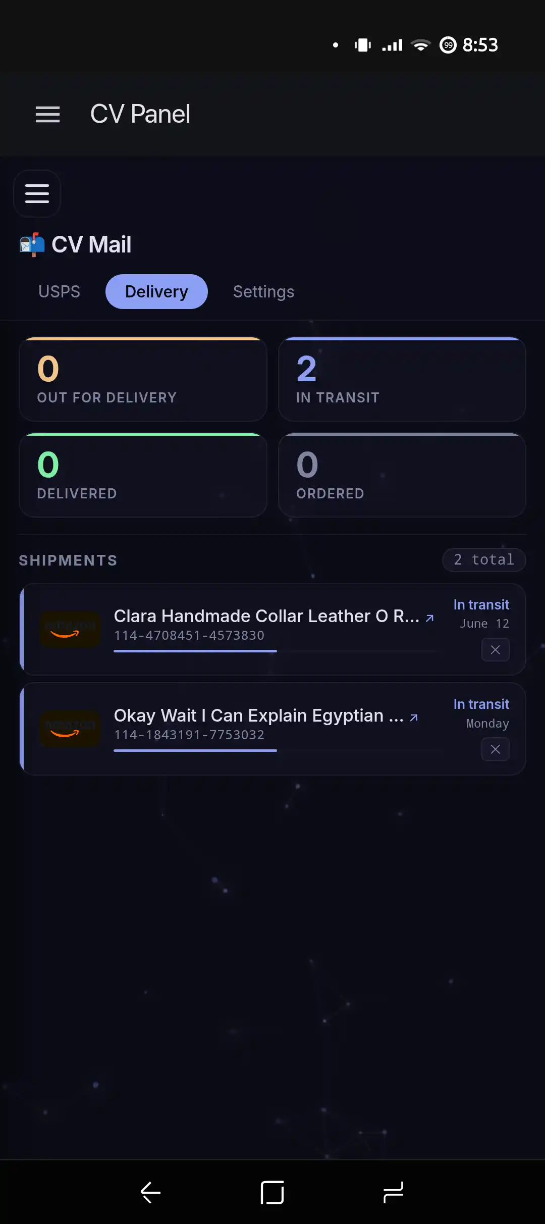USPS scan